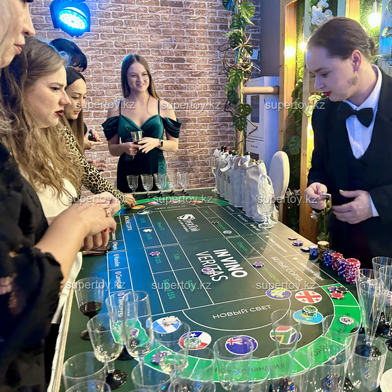 Игра «Винное казино» Алматы