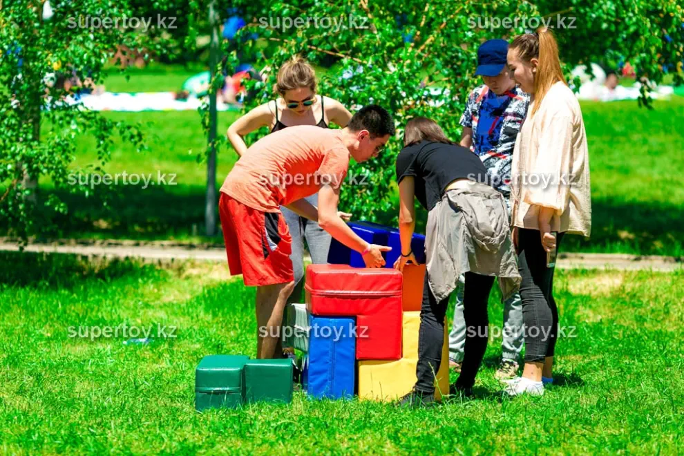 Мягкая игра-аттракцион Кубик Рубика