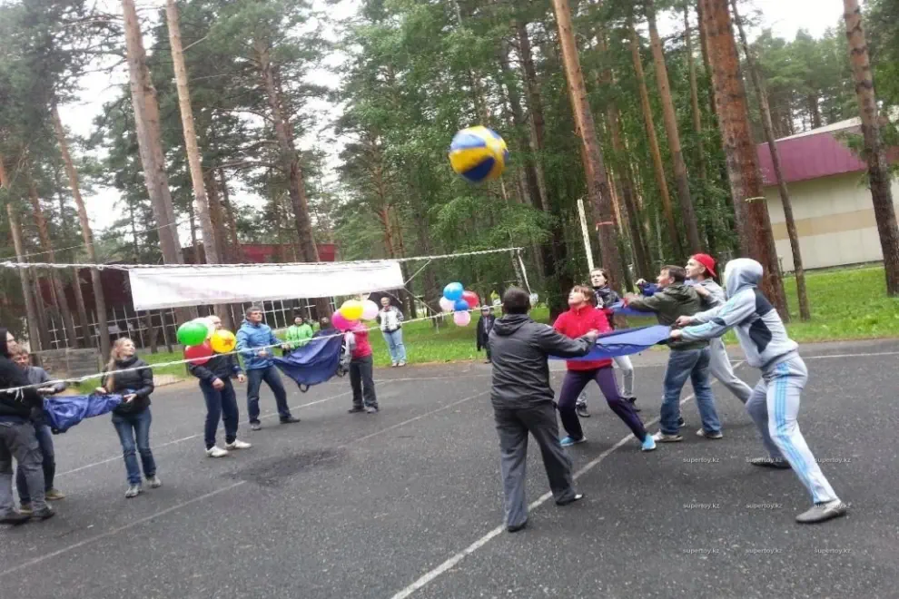 Игра-аттракцион Мобильный волейбол